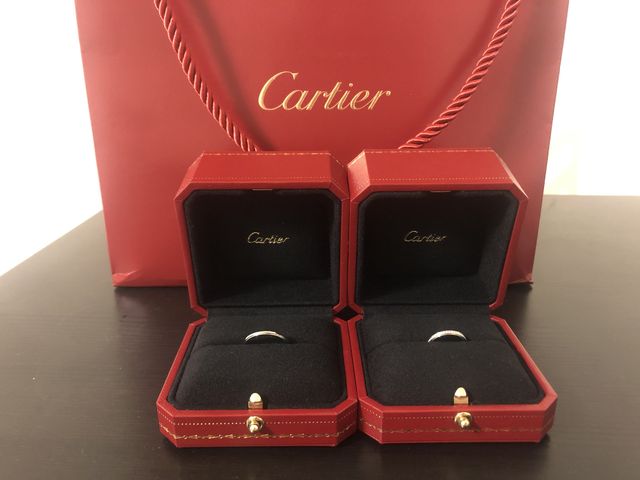 カルティエの結婚指輪