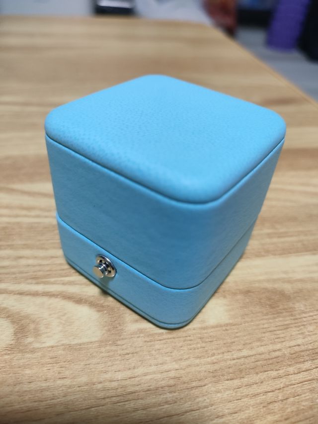 ティファニーブルーの小ぶりのケース