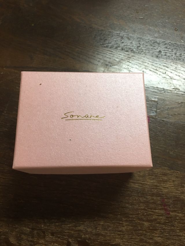 指輪の箱です。