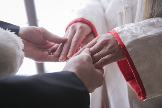 前撮りの際の写真です。