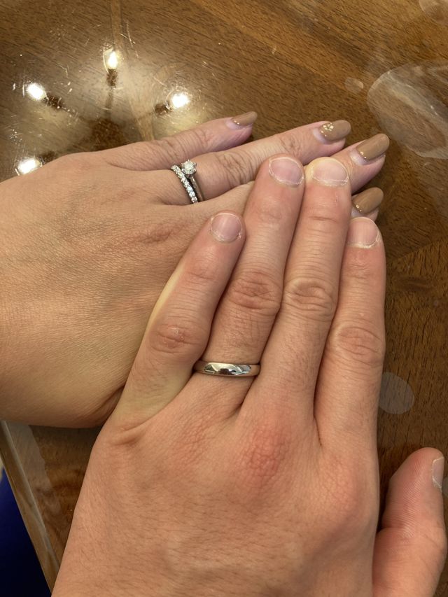 接客が丁寧で、好みや似合う指輪を親身に相談に乗ってくれます！