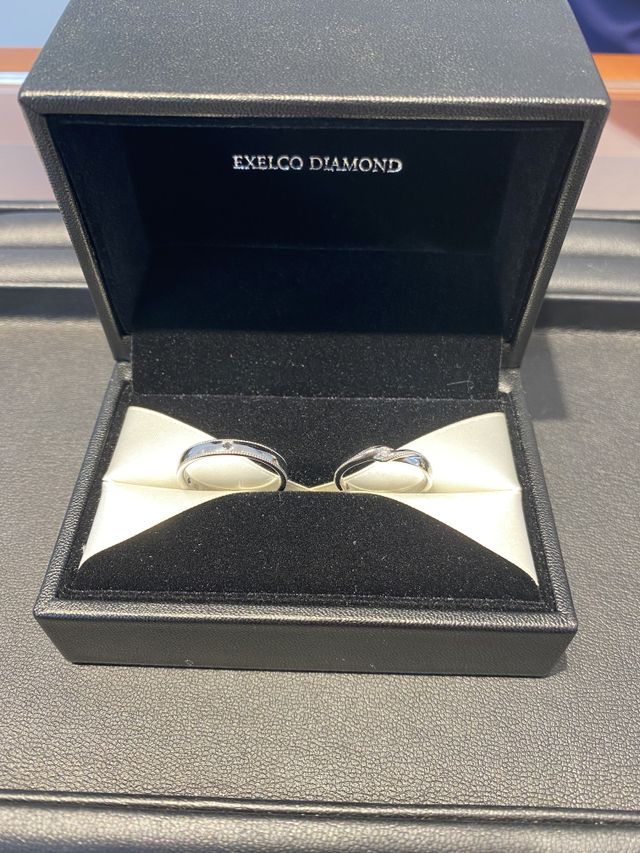 購入時の写真です。
ミル打ちが特徴的でかっこいいデザインです