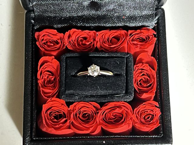 指輪もローズも綺麗！