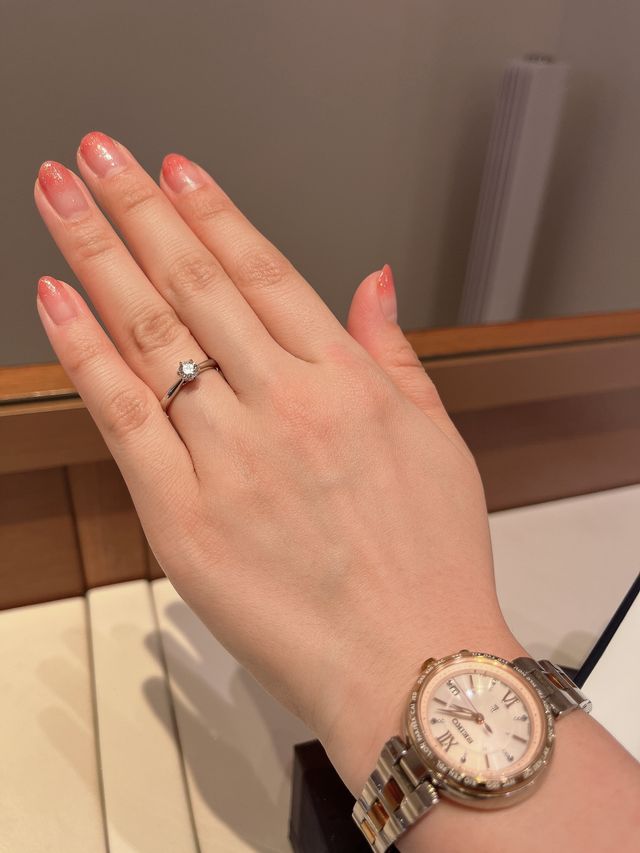 凄く似合ってて良かったです。