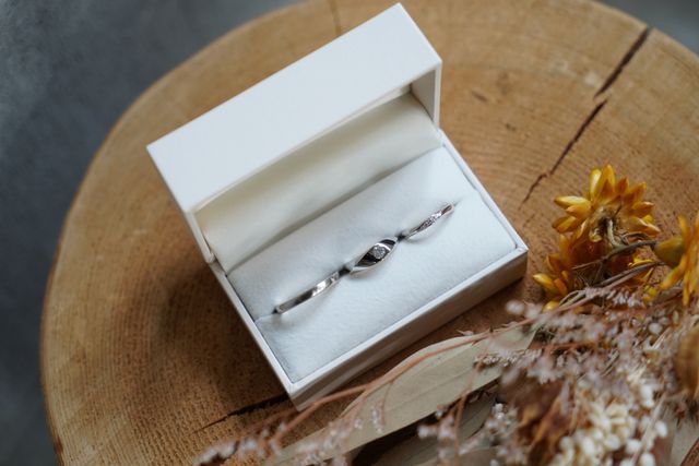 結婚指輪と婚約指輪を作りました