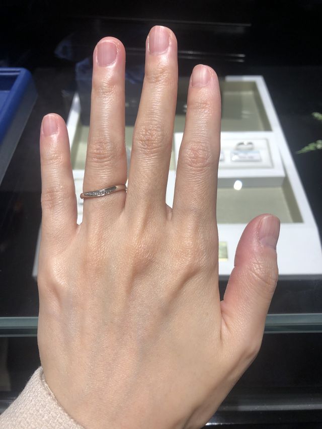 クレール7という指輪で、着け心地がとても良かったです