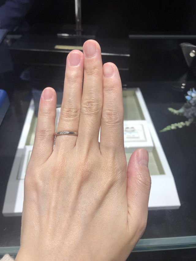 種類も豊富でたくさん試着させていただきました。