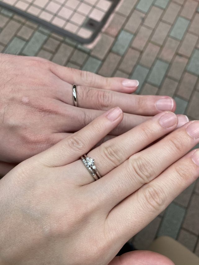 着用画像です。