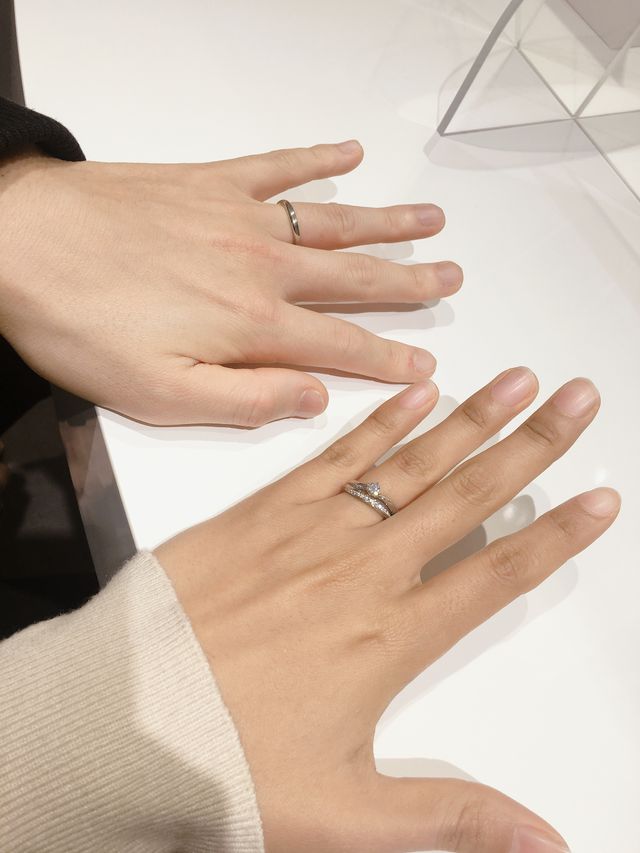 結婚指輪と婚約指輪
