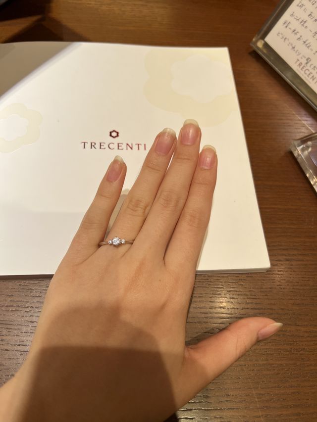 試着させていただいた時の写真です。