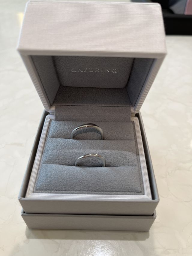 ピンクダイヤが素敵でした。