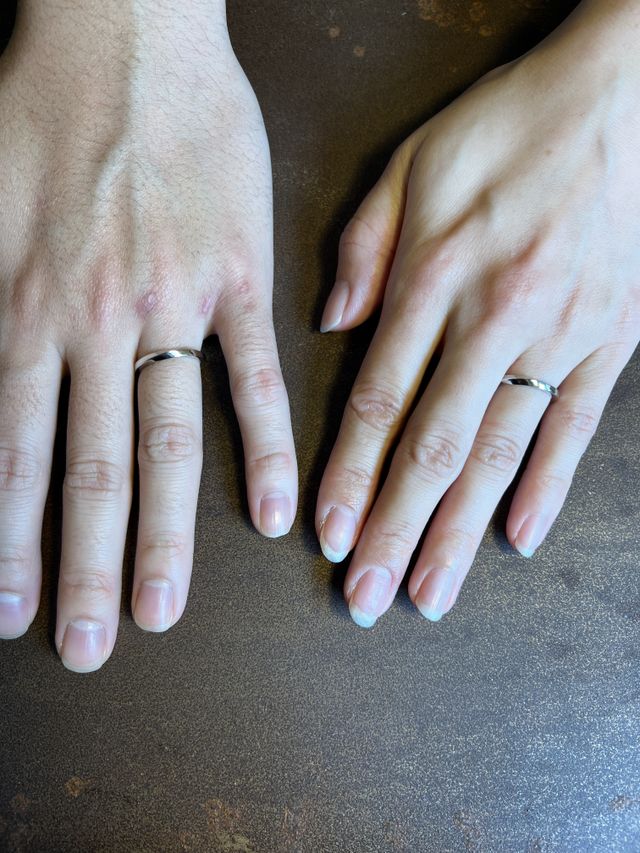 完成した直後に撮ってもらいました。