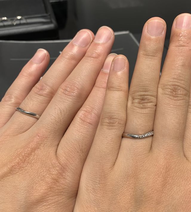 試着時に店内で撮影した写真です。