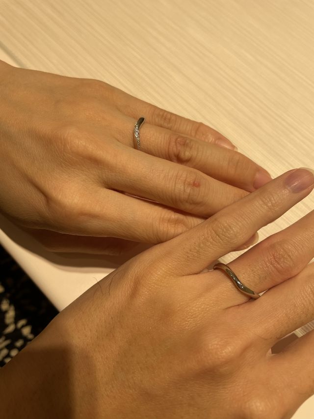 2人で着けました。