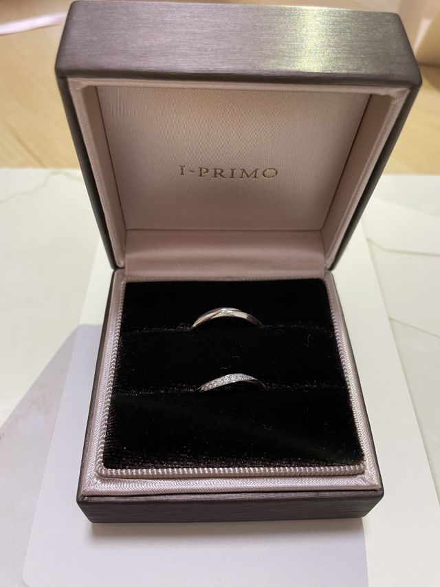 結婚指輪購入しました