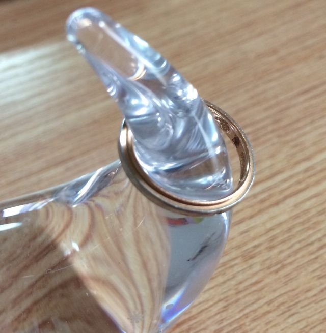 結婚指輪です。