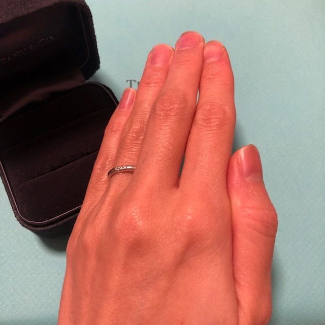 着用時の写真。