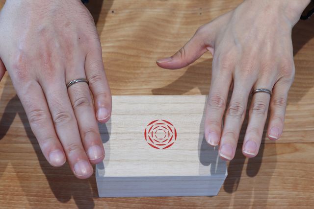 夫は「風結（かぜ）」、私は「想結（おもい）」。