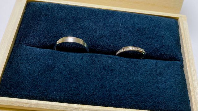 男性用　女性用結婚指輪