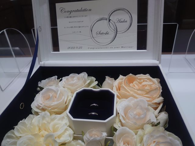 可愛くて祝福されてる感じして嬉しかった。