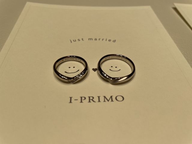 並んでとるのに可愛い用紙を貰ってパシャリ、本人もニヨニヨw