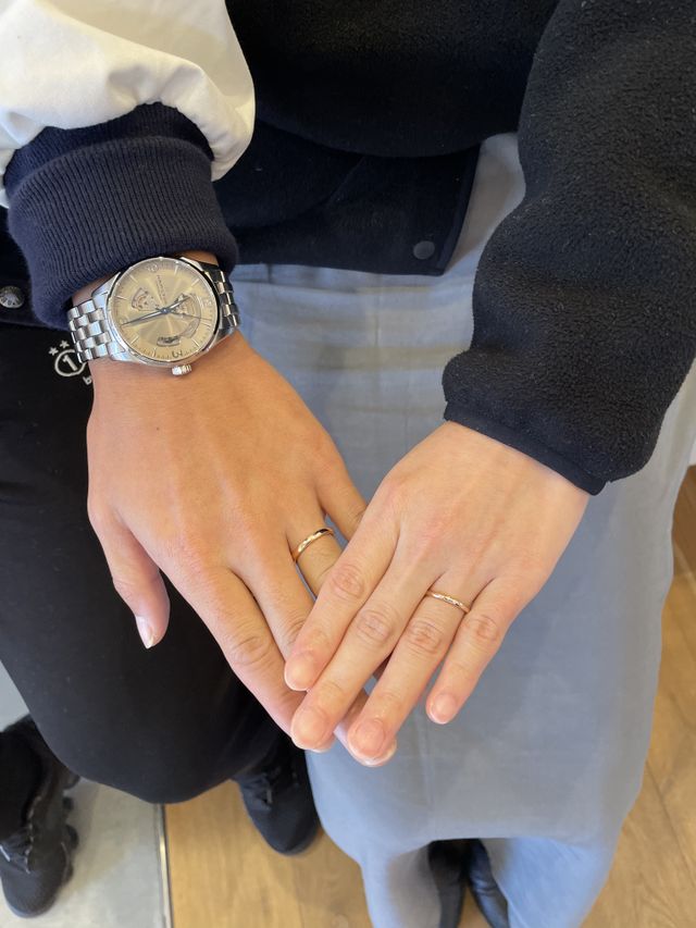 お店の方に撮ったいただきました。