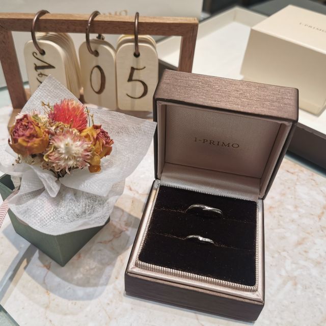 購入時小物を貸して下さり撮影しました