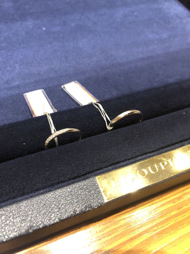 気に入ったデザインの結婚指輪