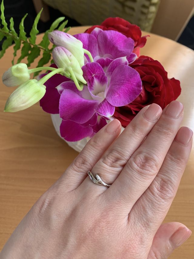 新芽をモチーフにしたデザインがお気に入りです