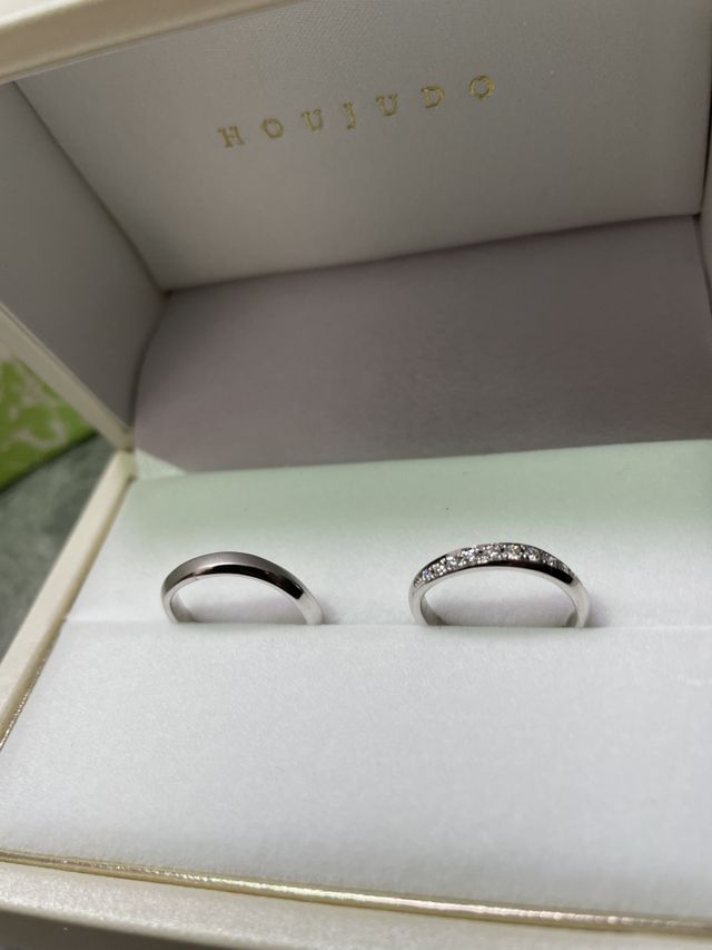 購入した結婚指輪です！とても気に入っています♪