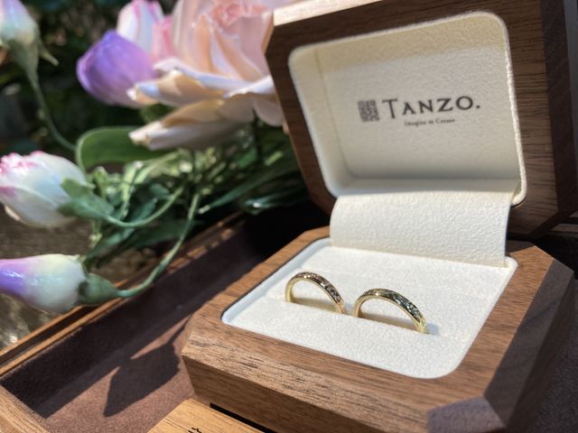 お気に入りの結婚指輪です！