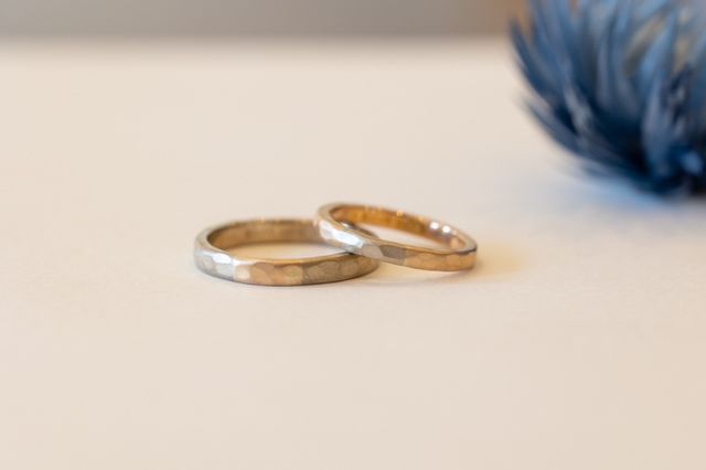 互いのこだわりと思いにしていただいた大切な指輪です。