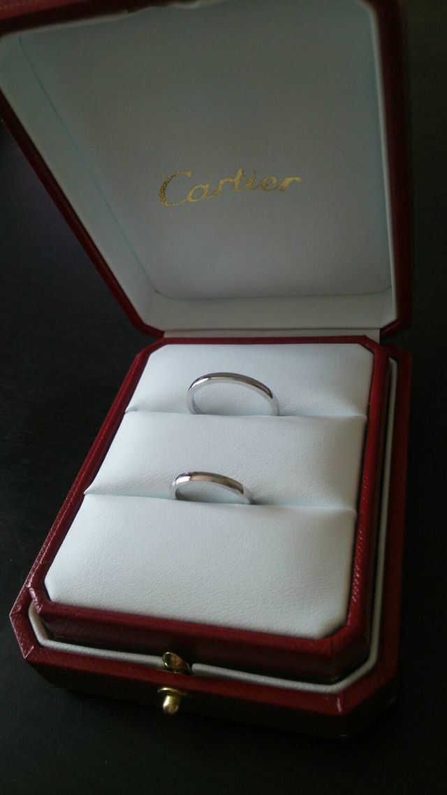 シンプルで華奢なデザイン