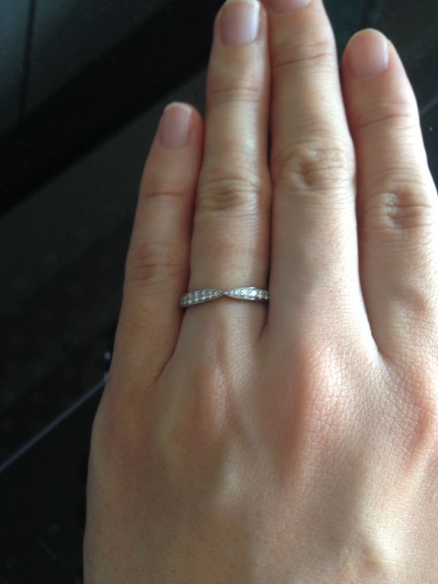 結婚指輪　普段使い