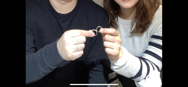 分かち合いのセレモニーの時の写真