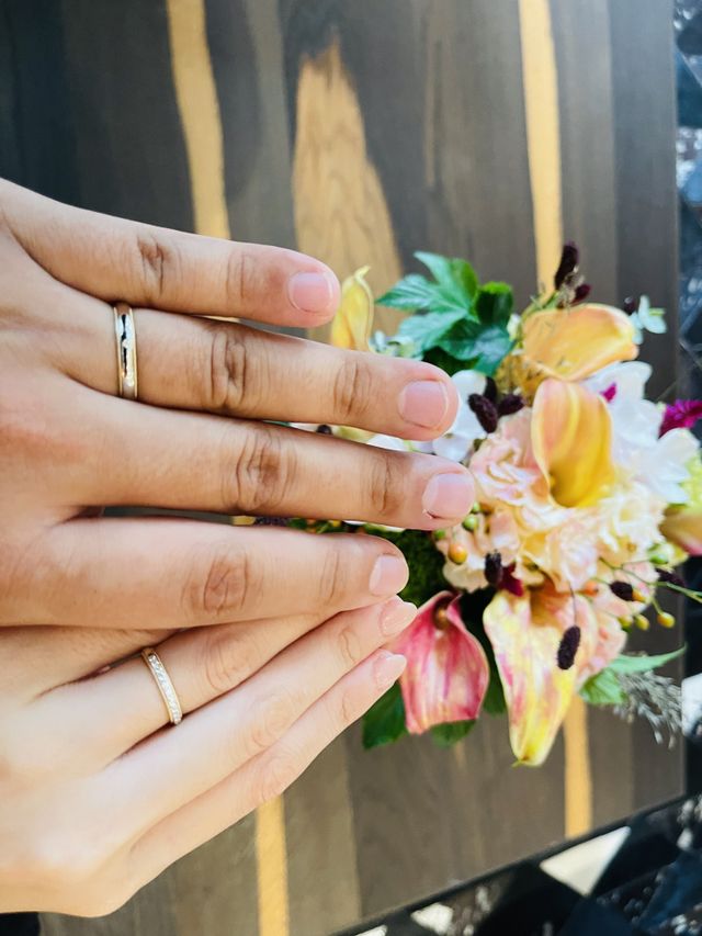 悩みに悩み抜き、この指輪に決めました。