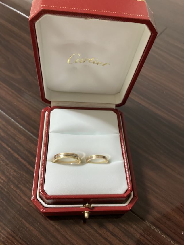 お揃いの結婚指輪