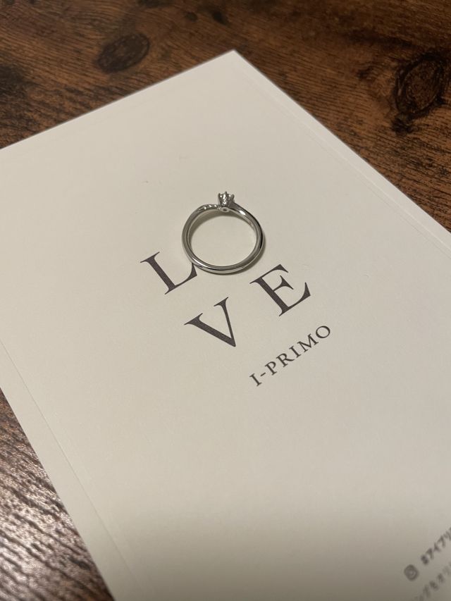 アイプリモから頂いた台紙を使い撮影しました