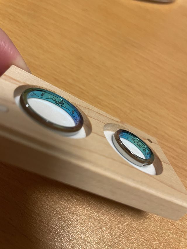 刻印がデザイン画通りで素敵でした！