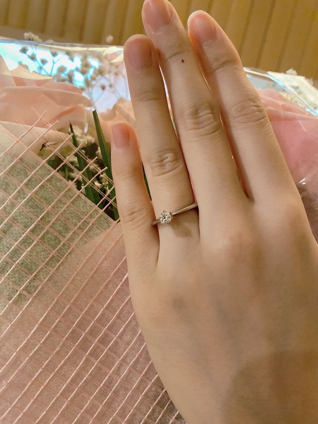 プロポーズの時の写真です