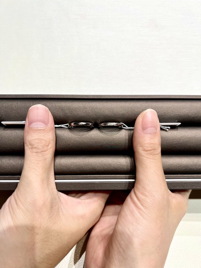 結婚指輪　購入時