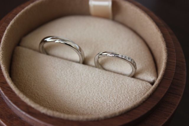 すごくキレイな指輪が出来上がりました！！