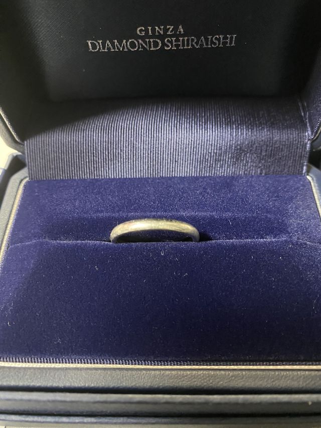 男性側指輪（ケース入り）