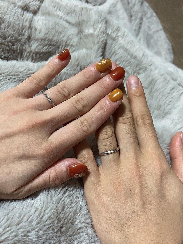 お互いそれぞれで選んだのに、ペアだったので感動しました！