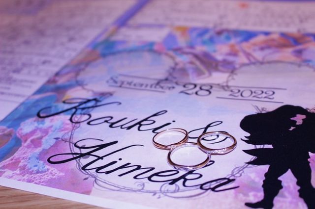 婚約指輪はスタージュエリーを購入して頂きました。