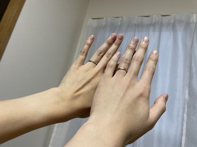 結婚指輪だす