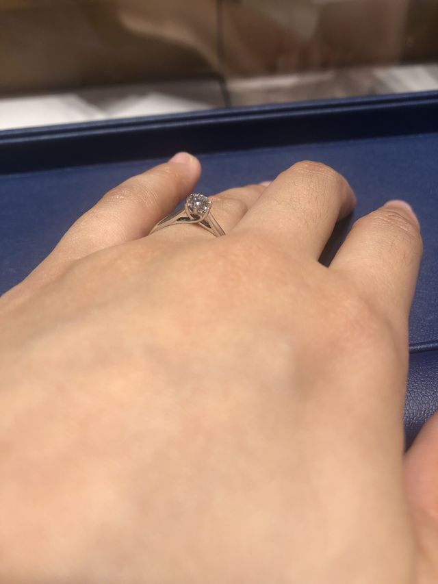 横からみた写真です。
出っ張りすぎていない所が良かったです。