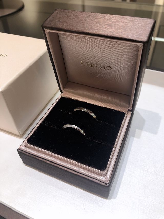 2人で納得のデザインを選びました。