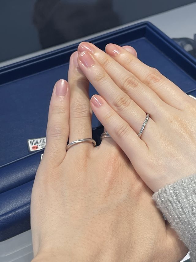 購入した指輪です。