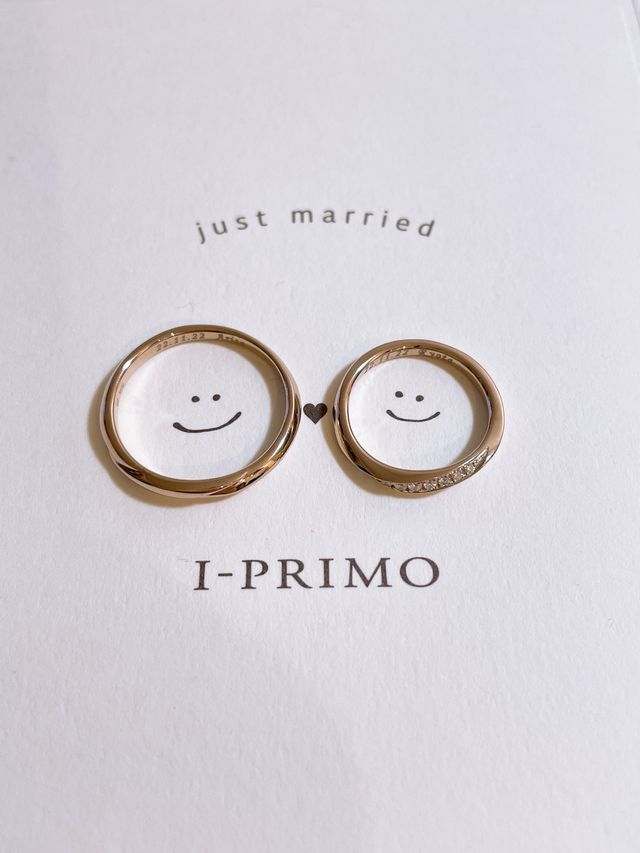 I-PRIMOさんでいただいたカードと一緒に撮影！